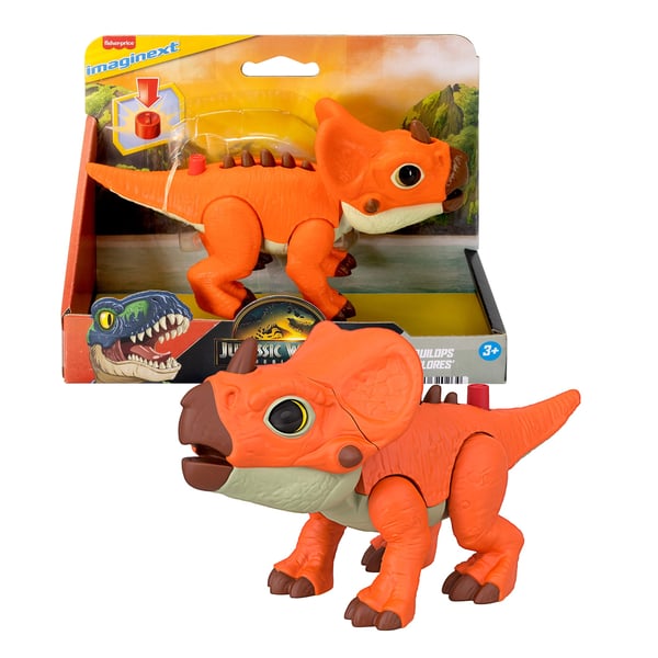 Fisher-Price Imaginext Jurassic World Rebirth Aquilops Deluxe Figure
