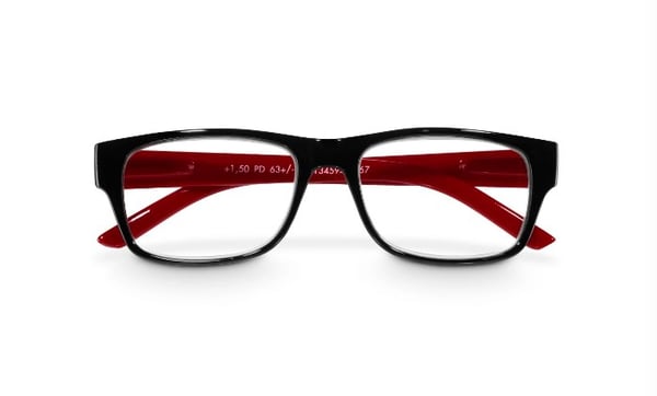 Hama 00096208 glasögon utan styrka Unisex Rektangel Hel båge Svart