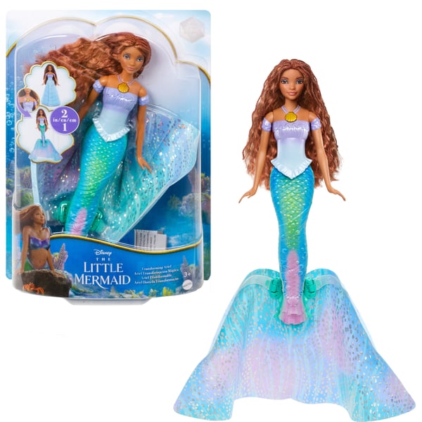Disney Princess Disney The Little Mermaid Transforming Ariel Doll