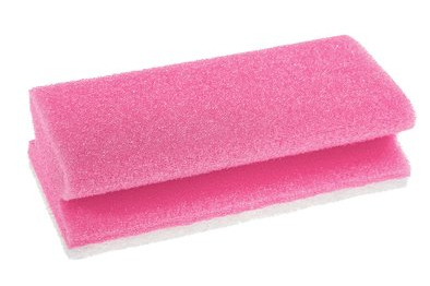 3M Scotch-Brite svamp Rektangulär Rosa, Vit 1 styck