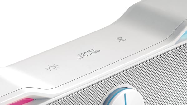 Mars Gaming MSBXW soundbar-högtalare Vit 10 W