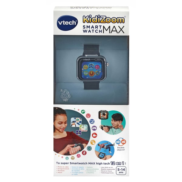 VTech KidiZoom SMARTWATCH MAX NOIRE