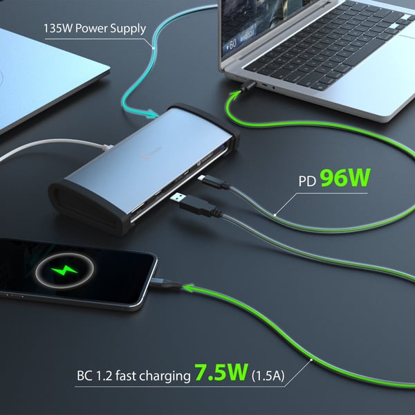 j5create JTD562-EN - 8K Thunderbolt™ 4 dockningsstation - EU