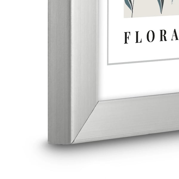 Hama Flora Enbildsram Silver