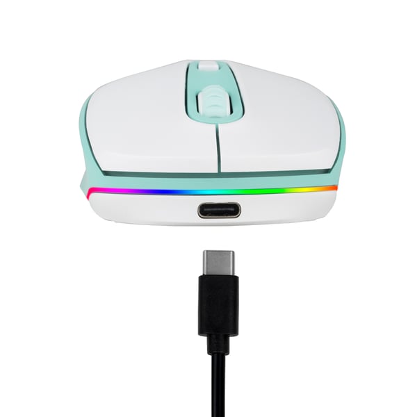 NGS SMOG MINT-RB hiiri Pelaaminen Molempikätinen RF Wireless + Bluetooth Optinen 2400 DPI