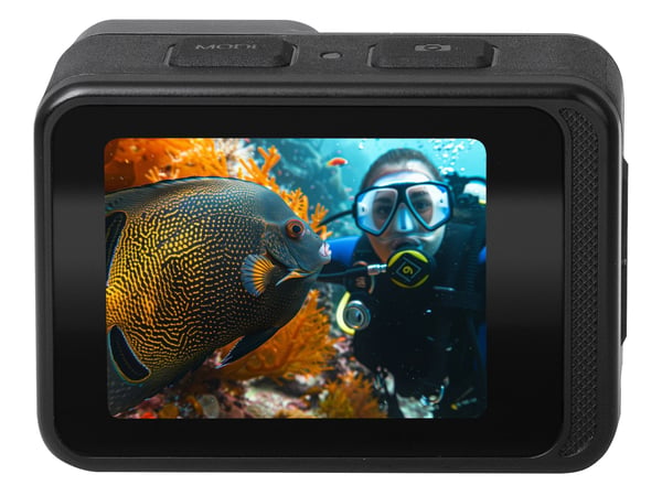 Trevi GO 2600 4K kamera til actionsport 20 MP 4K Ultra HD CMOS Wi-Fi 116 g