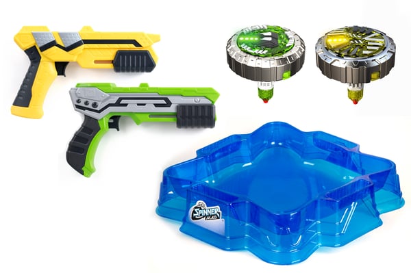 Silverlit Spinner M.A.D. Deluxe Battle Pack Twirling spinningtop