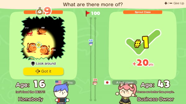 Nintendo Big Brain Academy: Brain vs. Brain Standard Tysk, Engelsk Nintendo Switch