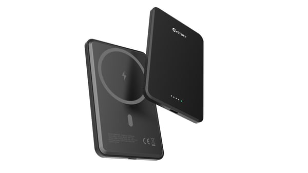 eSTUFF ES641100 powerbank Trådløs opladning Sort