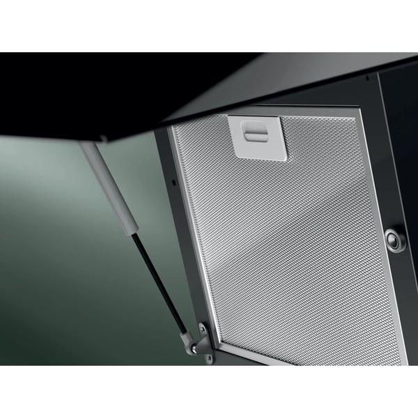 Electrolux Series 600 Hob2Hood 60 cm, Black Vægmonteret Sort 575 m³/t