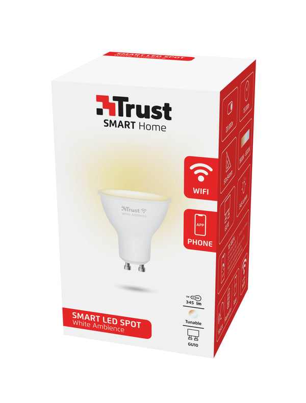 Trust 71283 smart belysning Smart glödlampa Wi-Fi