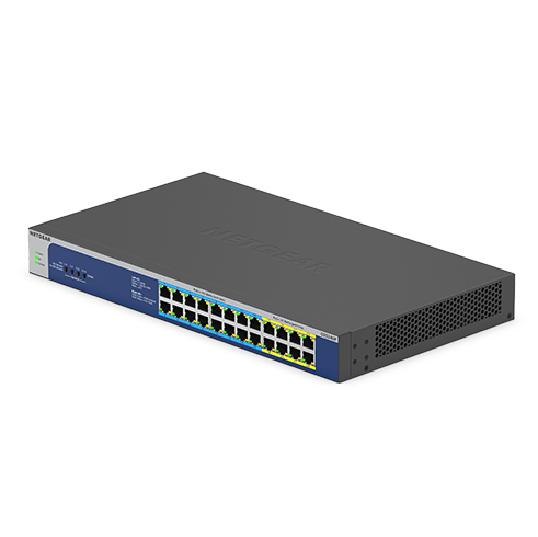 NETGEAR GS524UP Ikke administreret Gigabit Ethernet (10/100/1000) Strøm over Ethernet (PoE) Grå