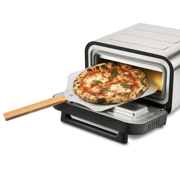 G3 Ferrari Pizza Pro 2 minuti pizzajärn och pizzaugn 1 pizza/pizzor 1850 W Svart, Silver