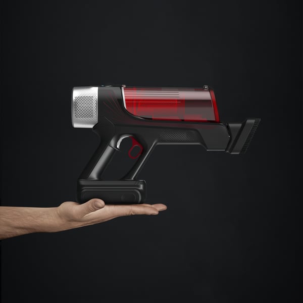 Rowenta RH2077 Skaftdammsugare, 2-i-1 Batteri Torr Utan påse 0,4 l 250 W Svart, Röd