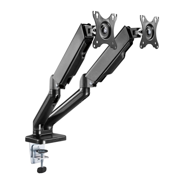 Techly ICA-LCD 462B skærmbeslag og -stativer 81,3 cm (32") Skrivebord Sort