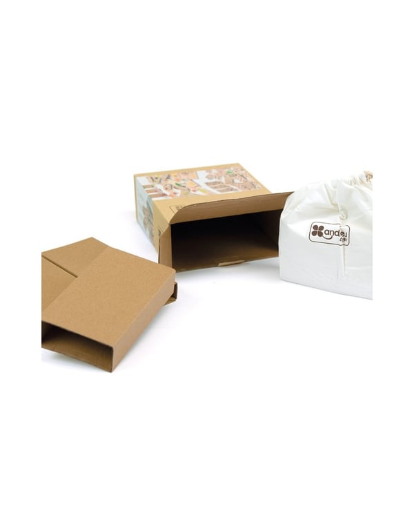 ANDREU Toys 16113 puslespil Byggesæt 28 stk Dyr