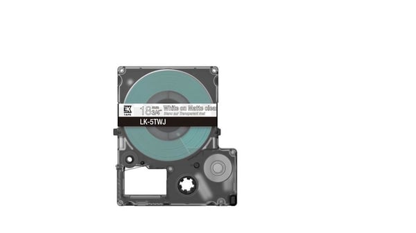 Epson LK-5TWJ Transparent, Vit