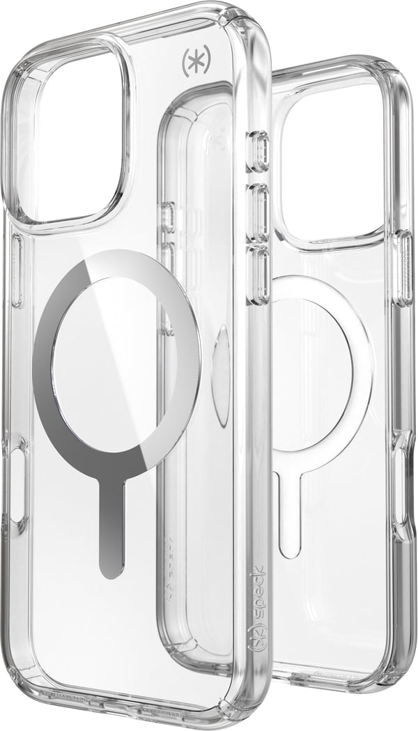 Speck Presidio Perfect-Clear MagSafe til iPhone 16 Pro Max gennemsigtig