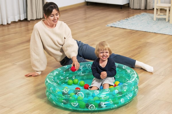 Bestway 51141 / 25 boldområde og plastikkugle