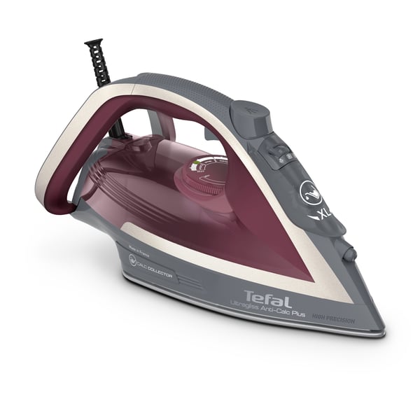 Tefal Ultragliss Anti-Calc Plus FV6840 Ångstrykjärn 2800 W Lila, Silver