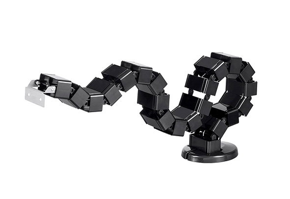 ICY BOX IB-MSA104-CM Gulv Kabelholder Sort 1 stk