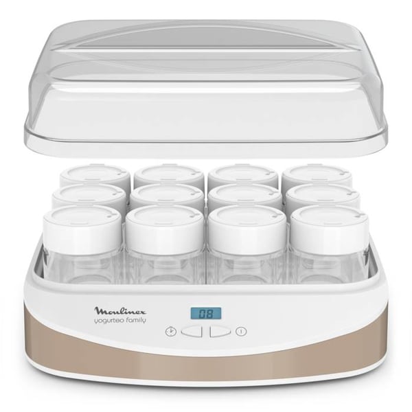 Moulinex Yoghurteo Family 2,4 L Hytteost, Yoghurt 21 W