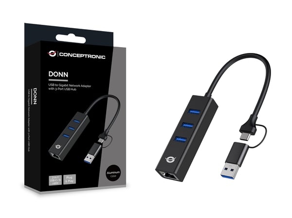 Conceptronic DONN07BA netværkskort Ethernet 5000 Mbit/s