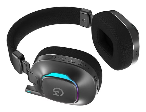 Hiditec VORTEX Kuulokkeet Langallinen & langaton Pääpanta Pelaaminen USB Type-C Bluetooth Musta