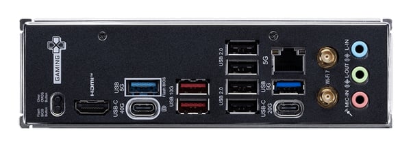 MSI X870E GAMING PLUS WIFI moderkort AMD X870E AM5-sockel ATX