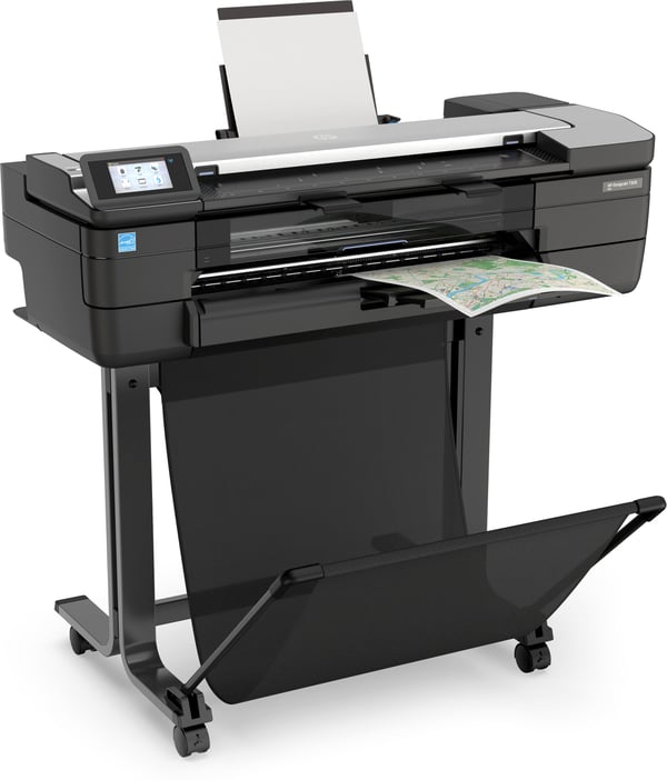 HP Designjet T830 24"-multifunktionsprinter