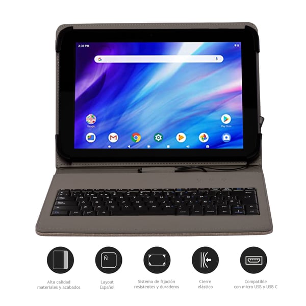 Nilox NXFU004 iPad-fodral 26,7 cm (10.5") Hölster Beige