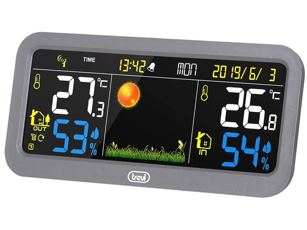 Trevi ME 3P20 RC Grå LCD AC/Batteri