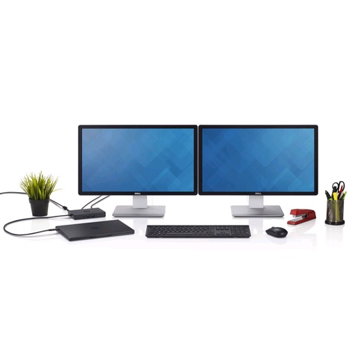 DELL 452-BCCX dockningsstationer för bärbara datorer Kabel Svart