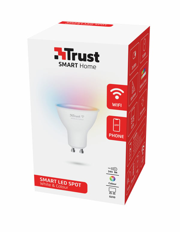 Trust 71279 älyvalaistus Älylamppu Wi-Fi