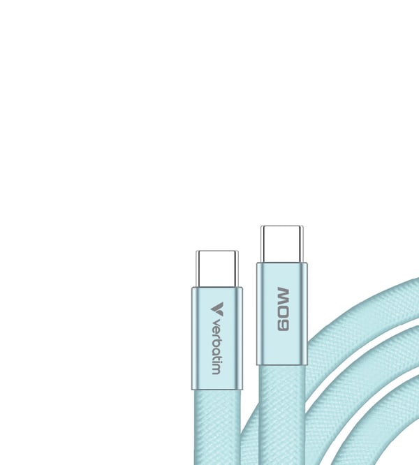 Verbatim 30273 USB-kabel USB 2.0 1,2 m USB C 0,48 Gbit/sek. 60 W Blå