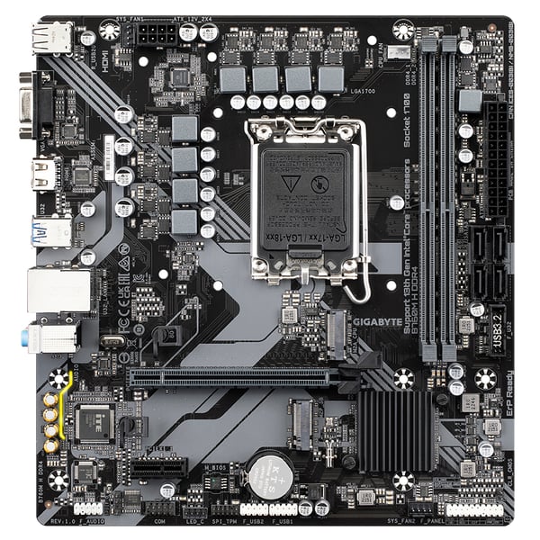 GIGABYTE B760M H DDR4 moderkort Intel B760 Express LGA 1700 micro ATX