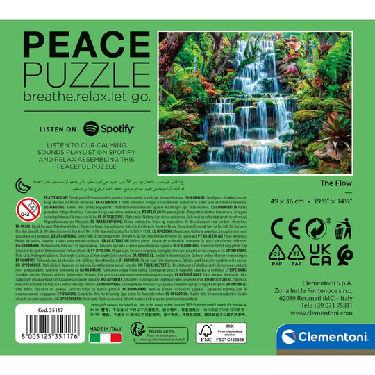 Clementoni Peace Collection 35117 puslespil 500 stk