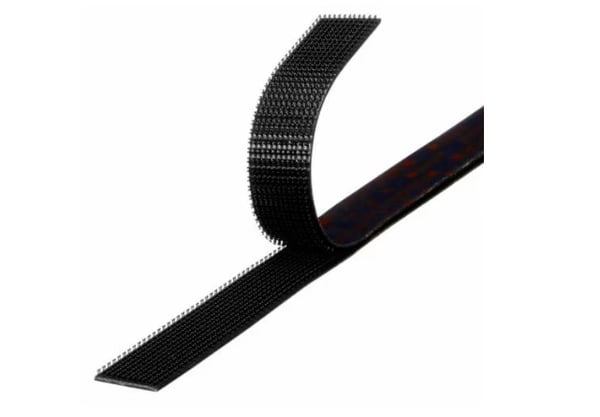 3M SJ3552CF velcro lynlås Sort 1 stk