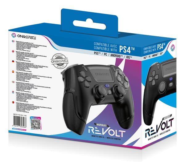 Oniverse Revolt Sort Bluetooth Gamepad Analog/digital Android, PC, PlayStation 4, Playstation 3, iOS