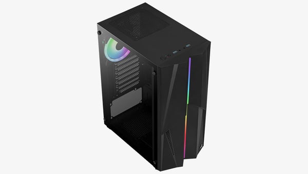 Aerocool Mecha-G-BK-v2 Midi Tower Sort