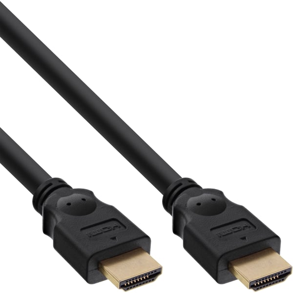 InLine 17601P HDMI-kabel 1 m HDMI Type A (Standard) Sort