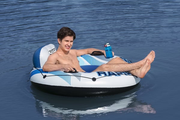 Bestway 43116 pool- och badmadrass Svart, Gul Vinyl Sittring