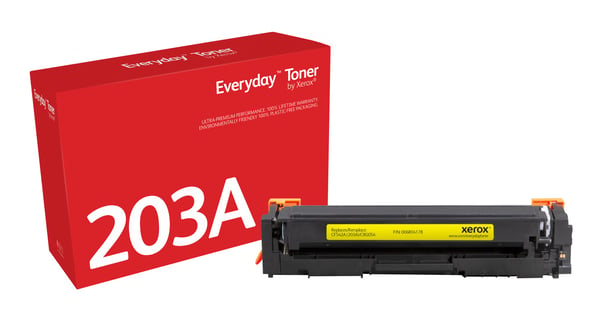 Everyday™ Gul Toner by Xerox compatible with HP 203A (CF542A), Standard kapacitet