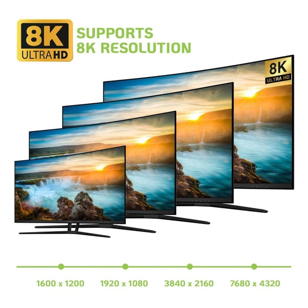 Techly IADAP DP-HDMIF8K videokaapeli-adapteri 0,2 m DisplayPort HDMI-tyyppi A (vakio) Musta