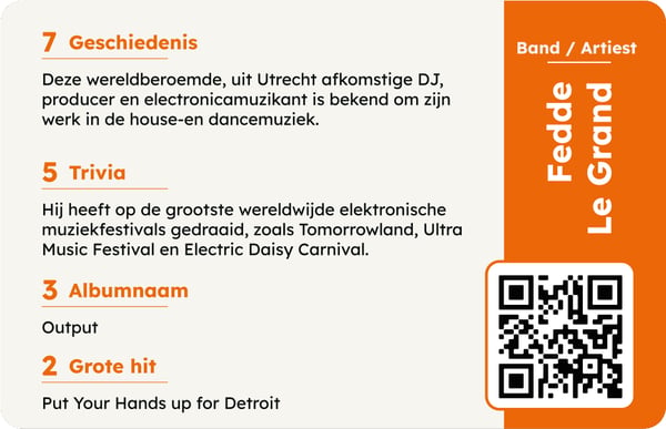 Asmodee Remember the Music Remember the Music Holland ed. van Eigen Bodem Brætspil Fest