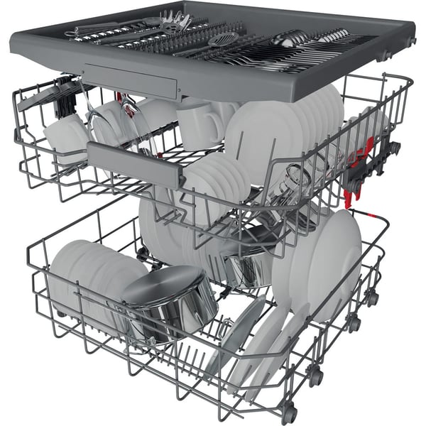 Whirlpool WH4IFC14BN6S Fuldt indbygget 14 kuverter