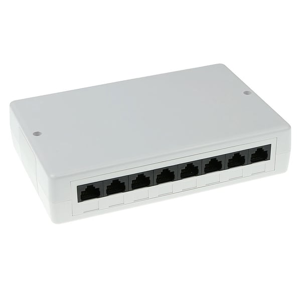 ACT FA5000 uttagboxar RJ-45 Vit
