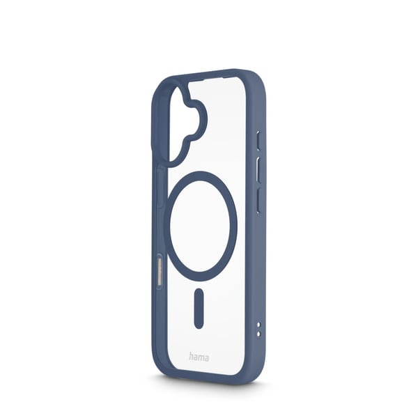 Hama Frame Protect mobiltelefon etui 16 cm (6.3") Cover Blå, Transparent