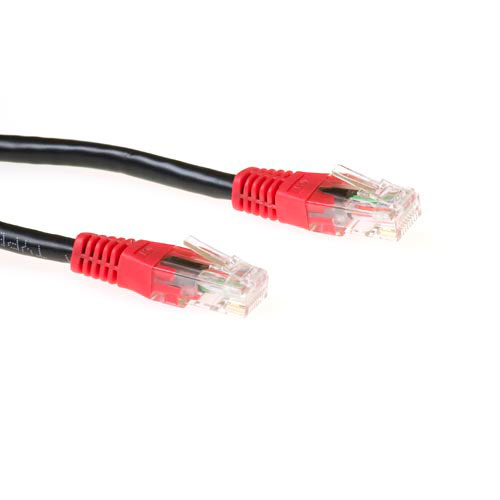 ACT IB8102 netværkskabel Sort 2 m Cat6