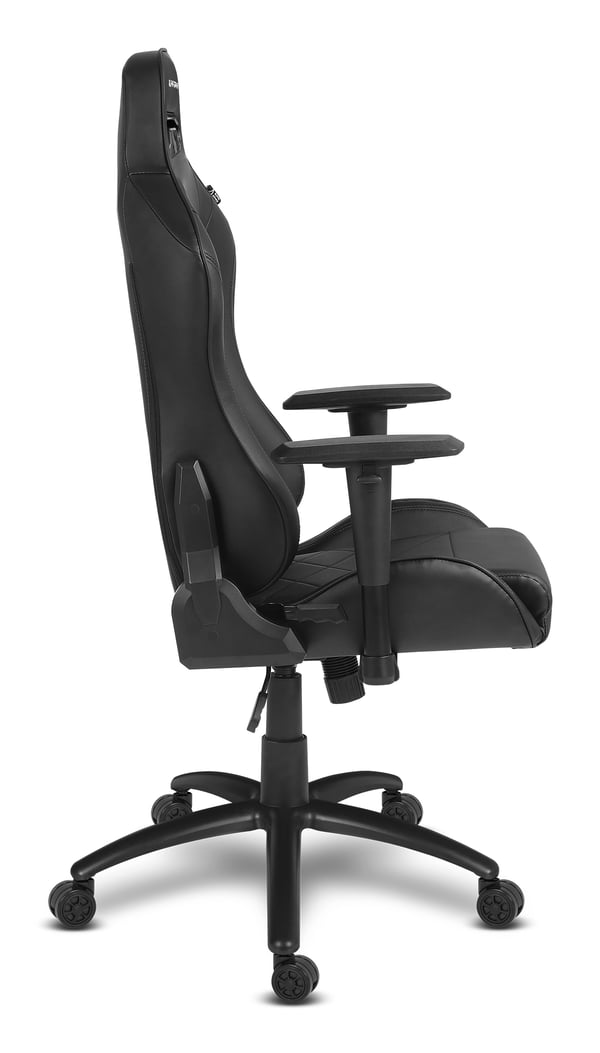 Alpha Gamer AGATENA-BK videopelituoli PC-pelituoli pehmustettu istuin Musta